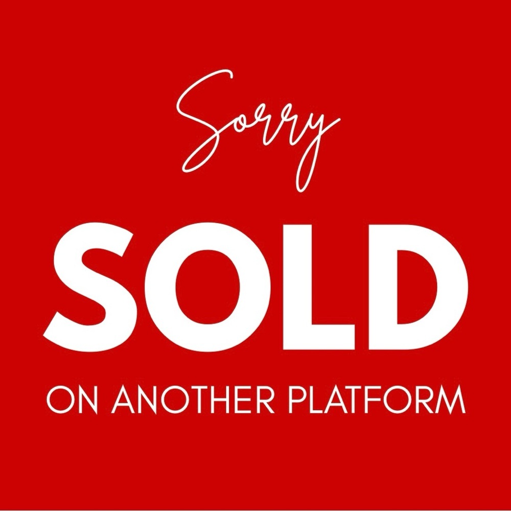❌ SOLD ON ANOTHER PLATFORM ❌